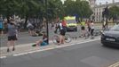 Arrestado un hombre tras estrellar su coche frente al Parlamento británico. Fuente: EFE