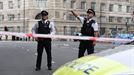 Arrestado un hombre tras estrellar su coche frente al Parlamento británico. Fuente: EFE