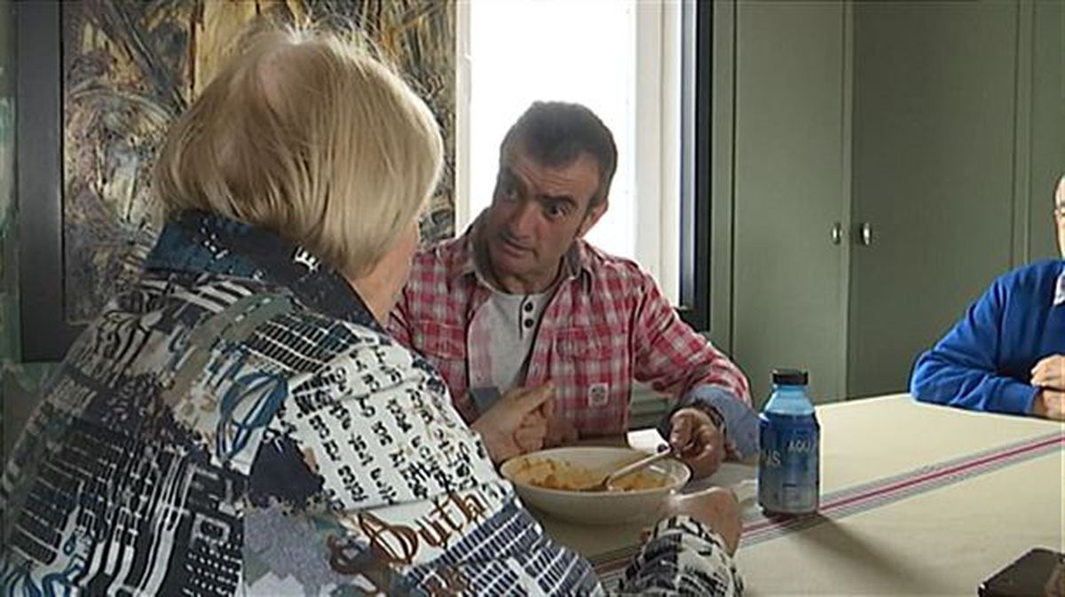 La mujer de Portugalete que padecía alzheimer. Imagen obtenida de un vídeo de ETB.