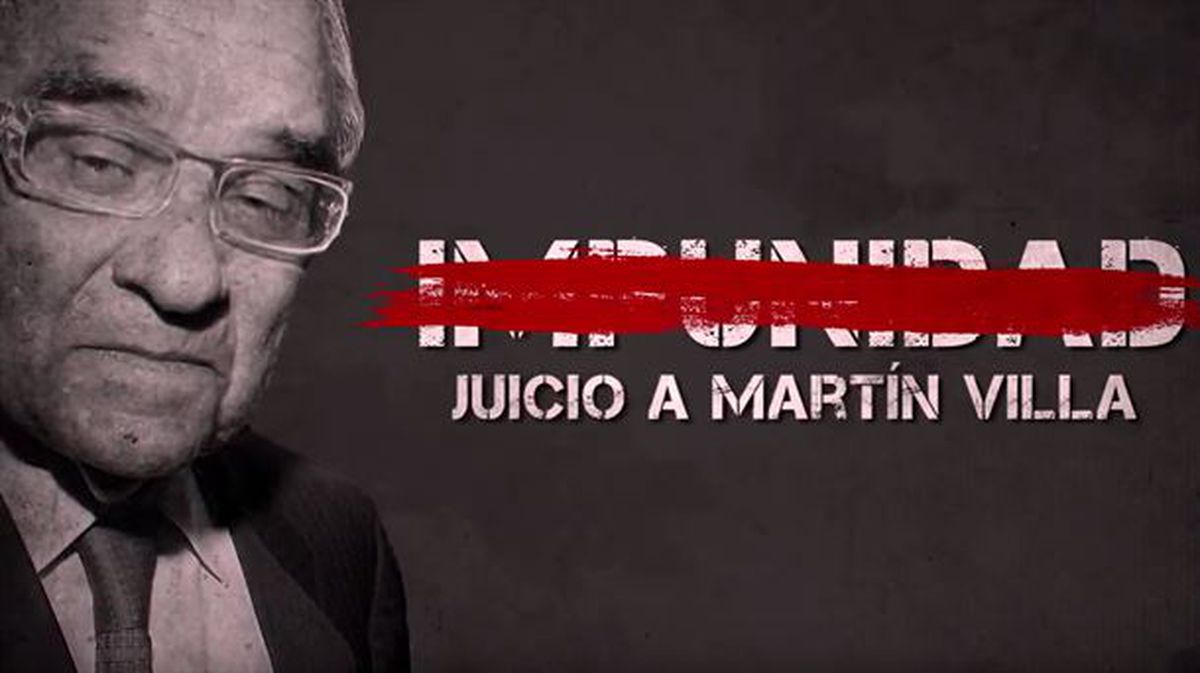 Imagen de archivo de la campaña para juzgar a Rodolfo Martín Villa