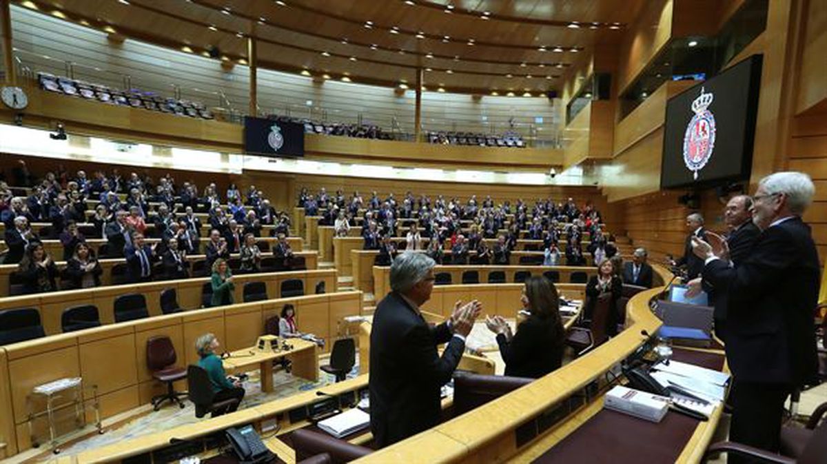 Imagen de archivo de una sesión en el Senado.