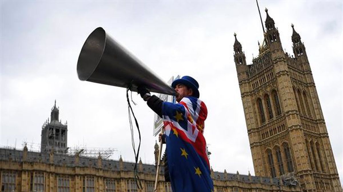 El 31 de octubre es la fecha prevista para que Reino Unido abandone la UE. Foto: EFE. 