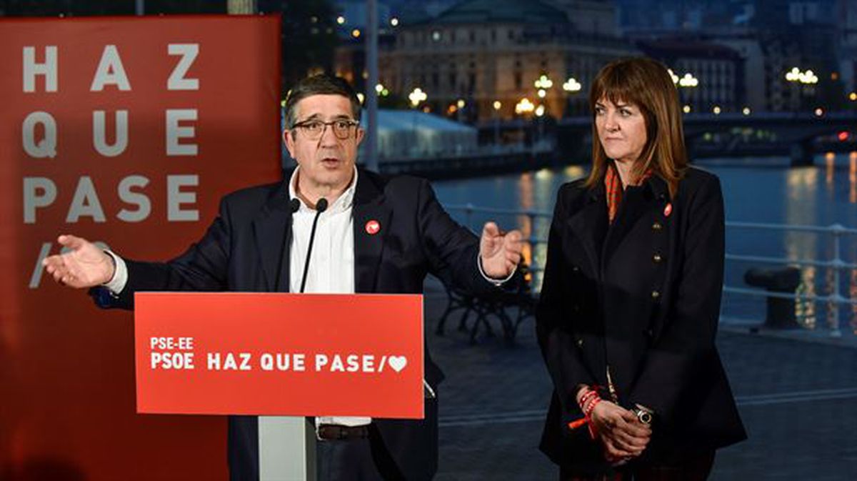 Acto de inicio de campaña del PSE en Bilbao