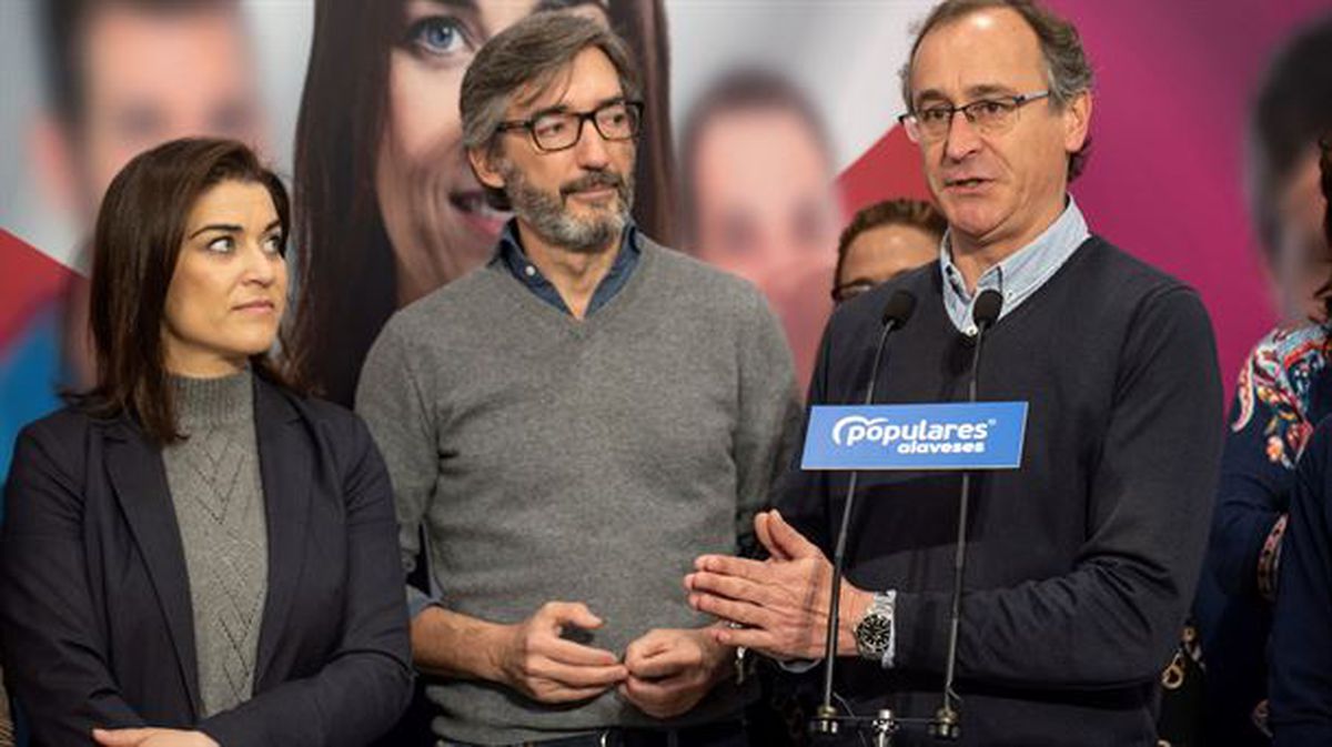 El PP denuncia una campaña de descalificación e insulto por parte del PNV y PSOE