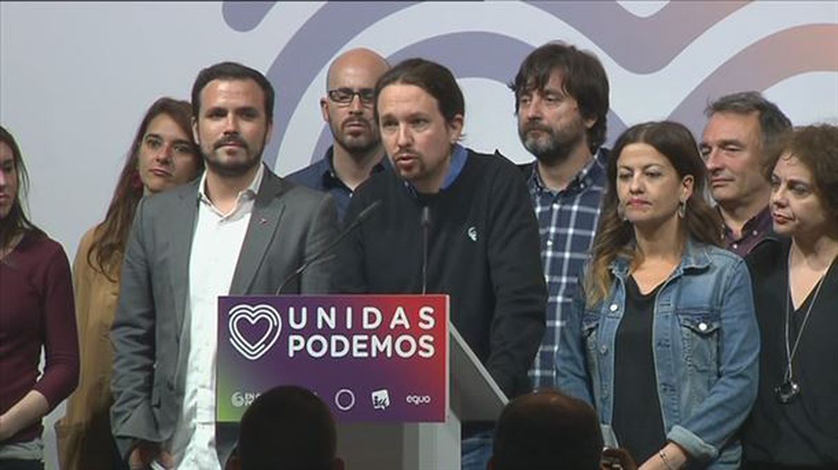 Pablo Iglesias Unidas Podemoseko hautagaia.