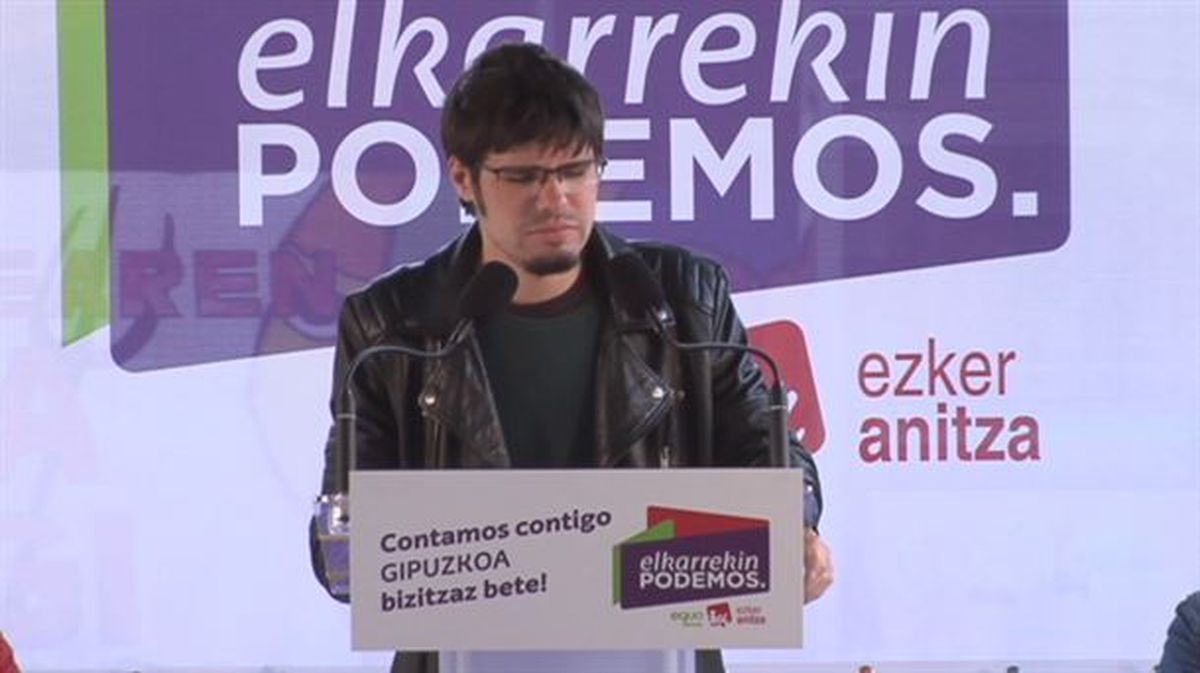 Elkarrekin Podemos: 'Hay mucho más en juego que la hegemonía de unas siglas'