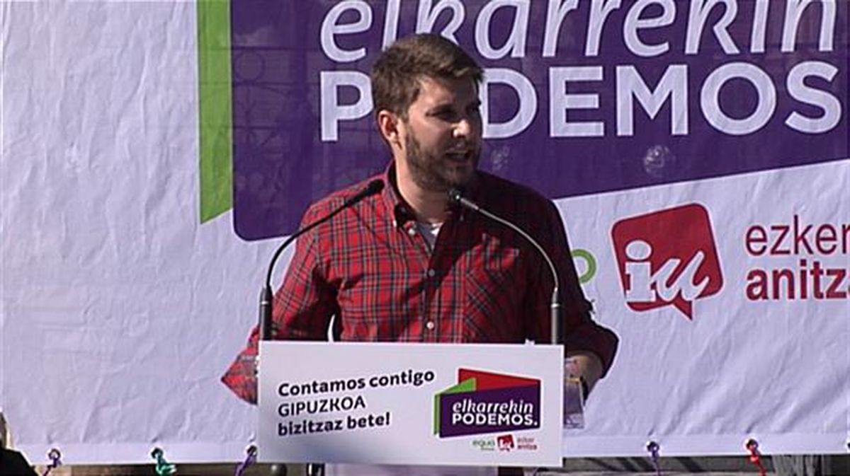 Elkarrekin Podemos cree que el PSE podría pactar en Irun con PP y Ciudadanos