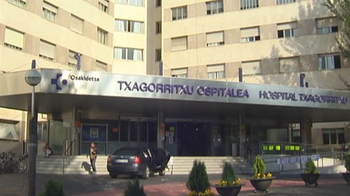 Hospital de Txagorritxu en Vitoria. Foto de archivo