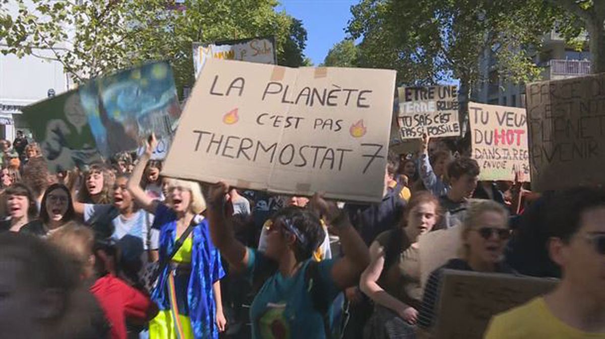 Protesta global contra el cambio climático