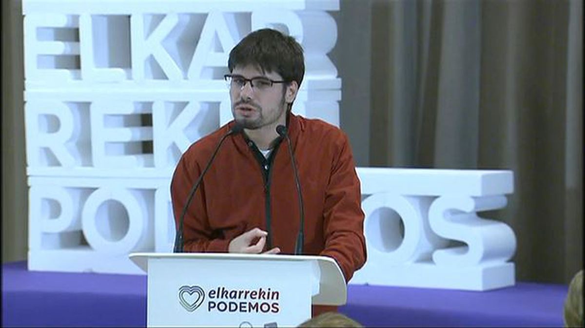 Lander Martinez Podemos Euskadiren idazkari nagusia. Argazkia: EiTB