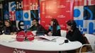 'MQP', en las V jornadas feministas, en Durango. (Foto: Radio Euskadi)