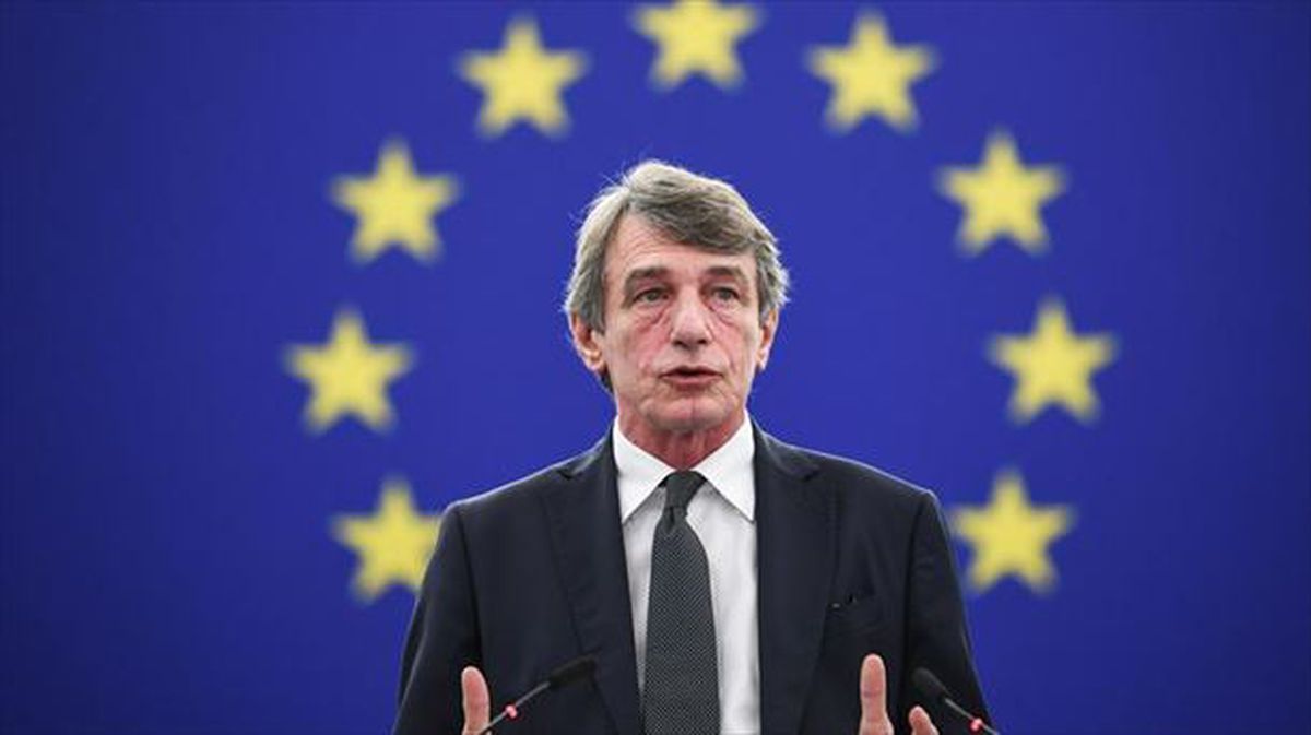 El presidente del Parlamento europeo, David Sassoli.