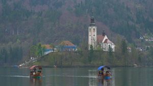 Bled herri turistikoa, Eslovenian. 