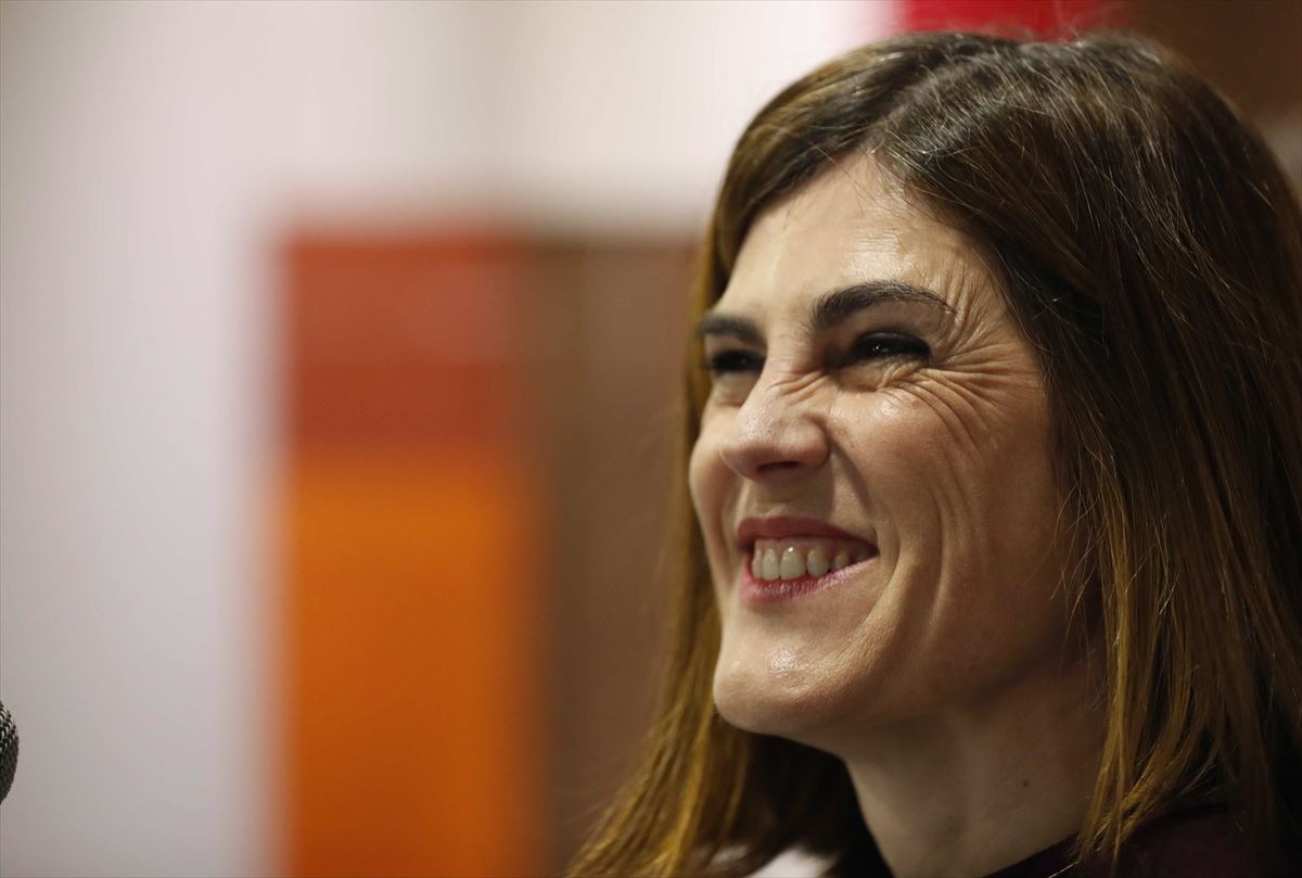 Miren Gorrotxategi, la candidata de Elkarrekin Podemos a lehendakari.