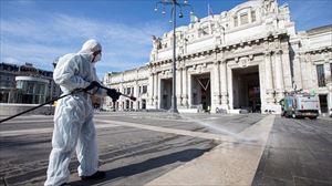 Italia es ya el país con mayor número de muertos por el nuevo coronavirus. Foto: EFE