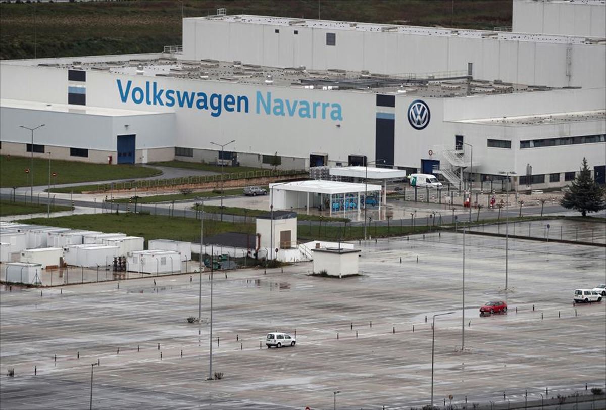 Volkswagenen lantegia Iruñean.