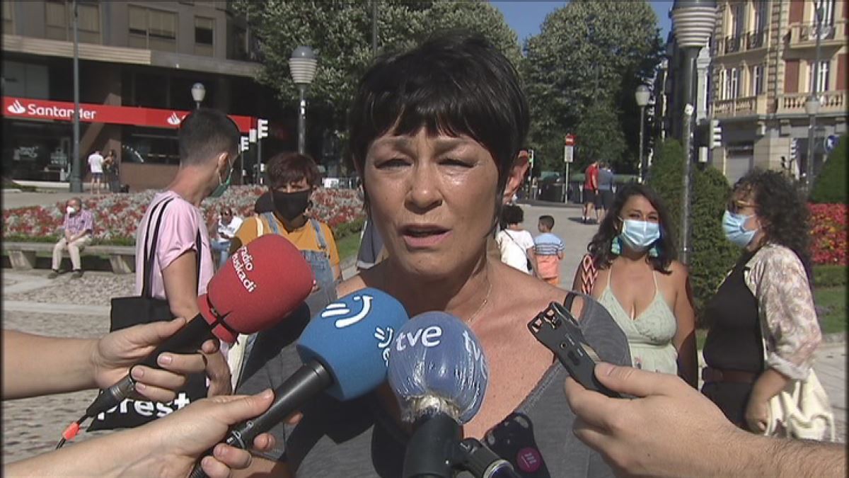 EH Bildu también ha tomado parte en la manifestación del orgullo en Bilbao