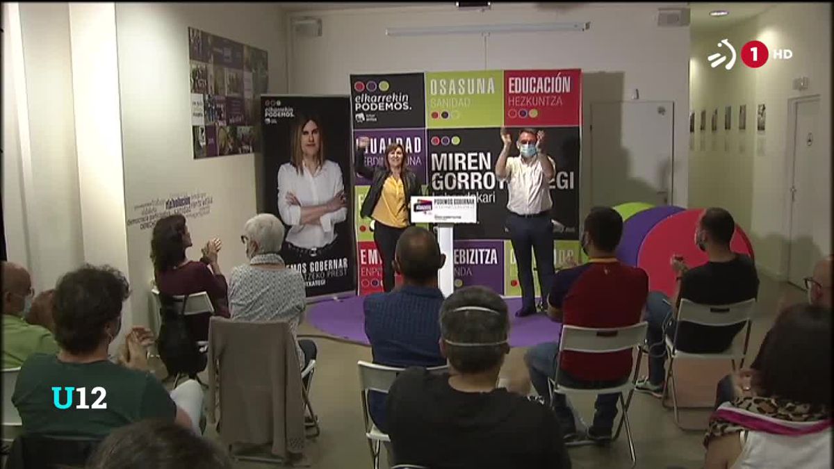 Elkarrekin Podemos. ETBren bideo batetik ateratako irudia.
