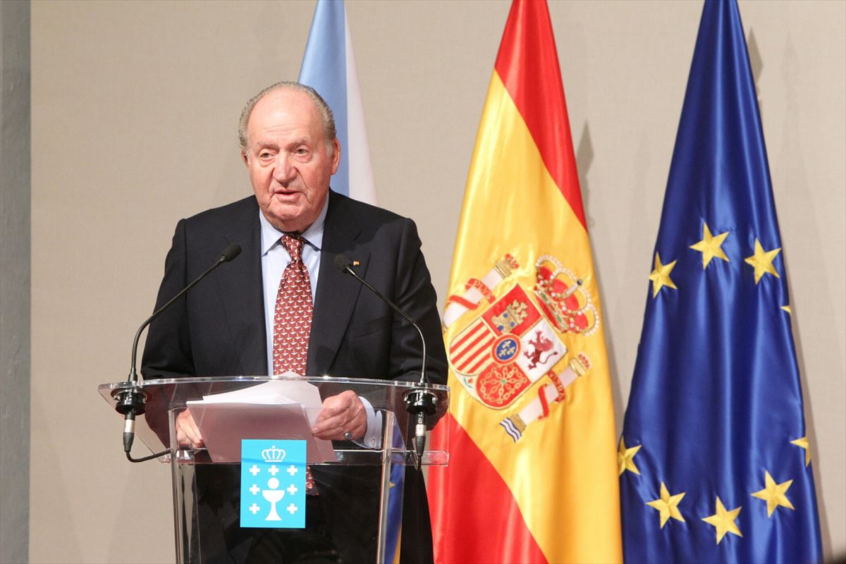 Juan Carlos I.a, Espainiako errege emeritua.