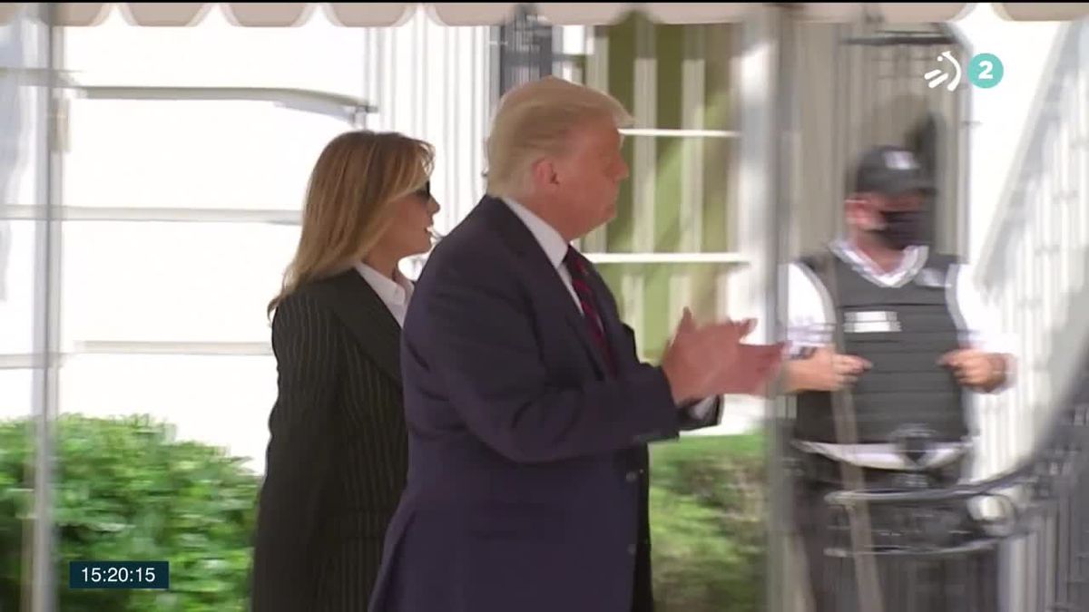 Melania Trump y Donald Trump en una imagen de archivo