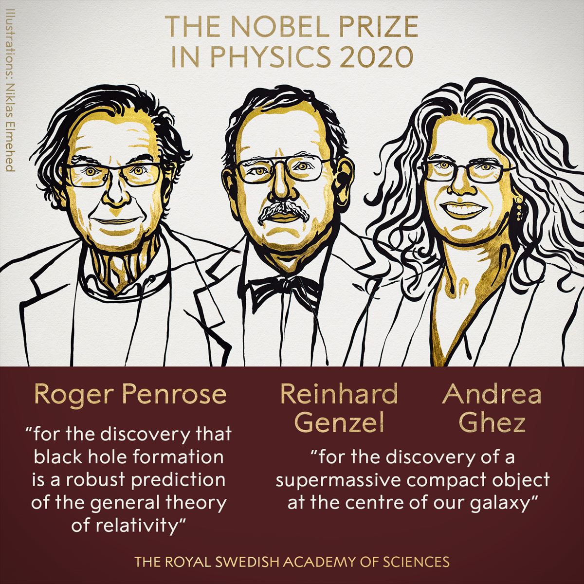 Nobel de Física 2020: Para los estudiosos de los agujeros negros