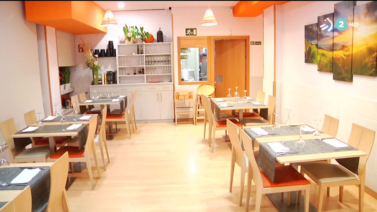 Restaurante. Imagen obtenida de un vídeo de ETB.