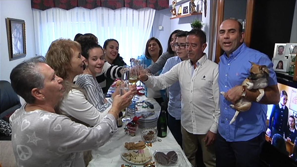 Navidades en Euskadi. Imagen obtenida de un vídeo de ETB.