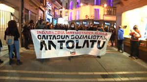 Manifestación en Pamplona. Imagen: EiTB