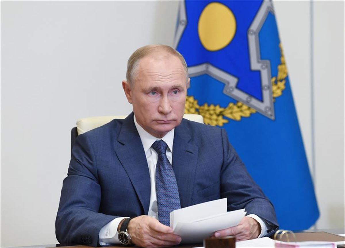 Vladimir Putin Errusiako presidentea. Argazkia: Efe