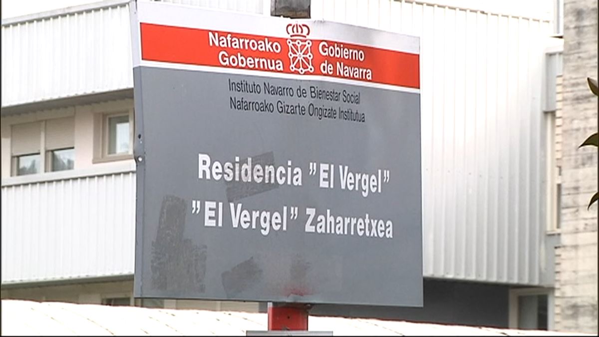 Residencia El Vergel. Imagen obtenida de un vídeo de ETB.