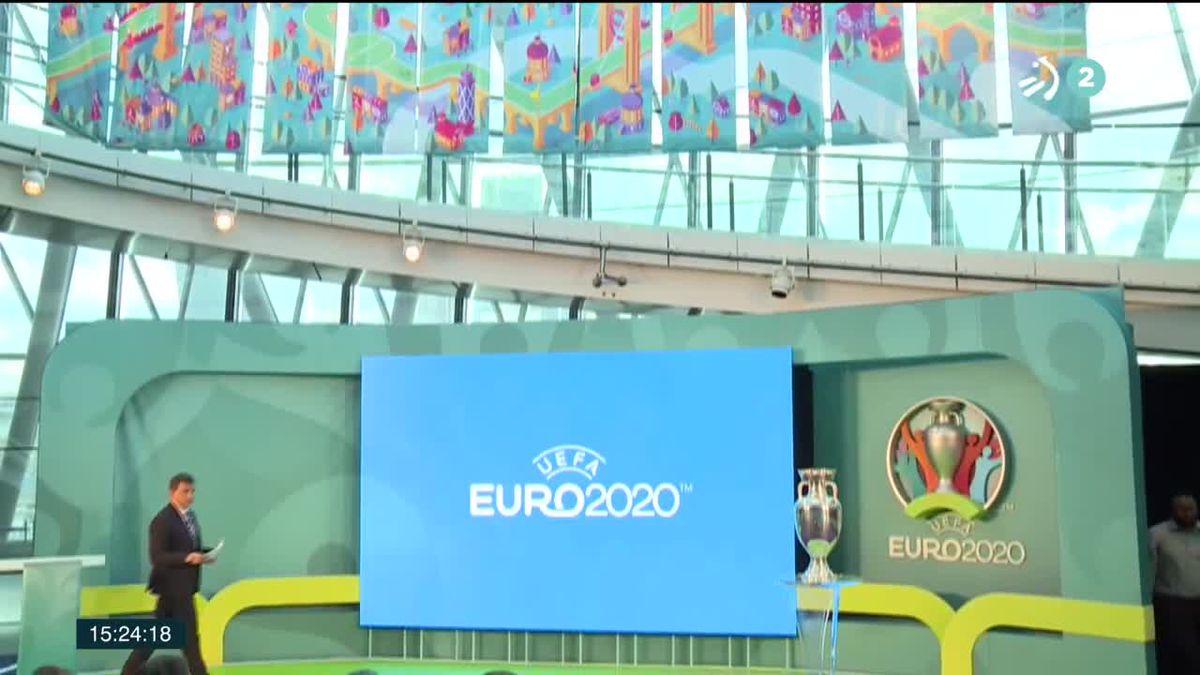 Eurocopa 2020. Imagen obtenida de un vídeo de EITB Media.