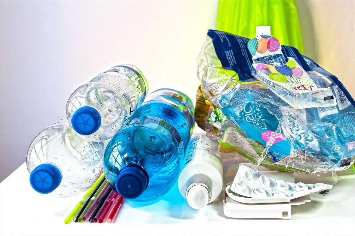 Residuos de plástico. Foto: Pixabay
