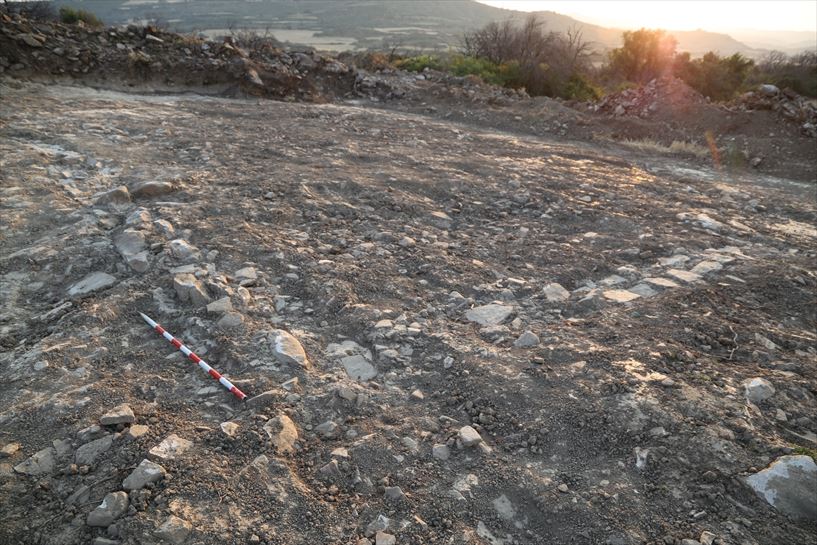 Restos arqueológicos hallados en Tafalla. Fuente: Gobierno de Navarra