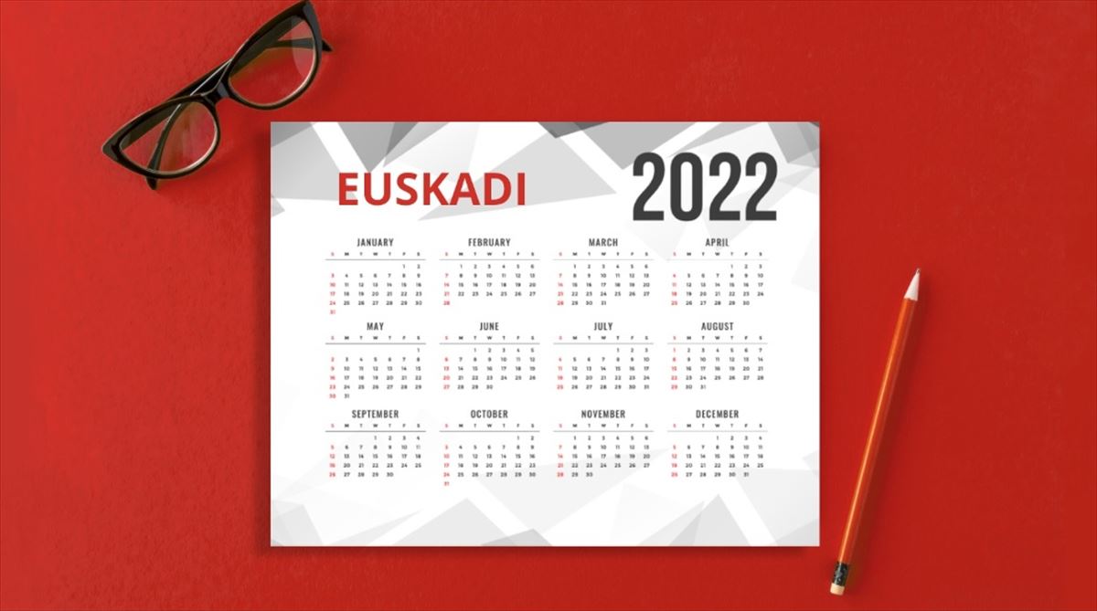Festivos Pais Vasco 2023 Calendario laboral en Euskadi 2022: Días festivos y puentes