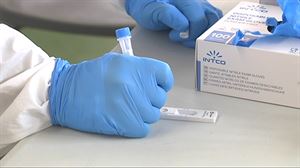 Test de antígenos. Imagen: EITB Media