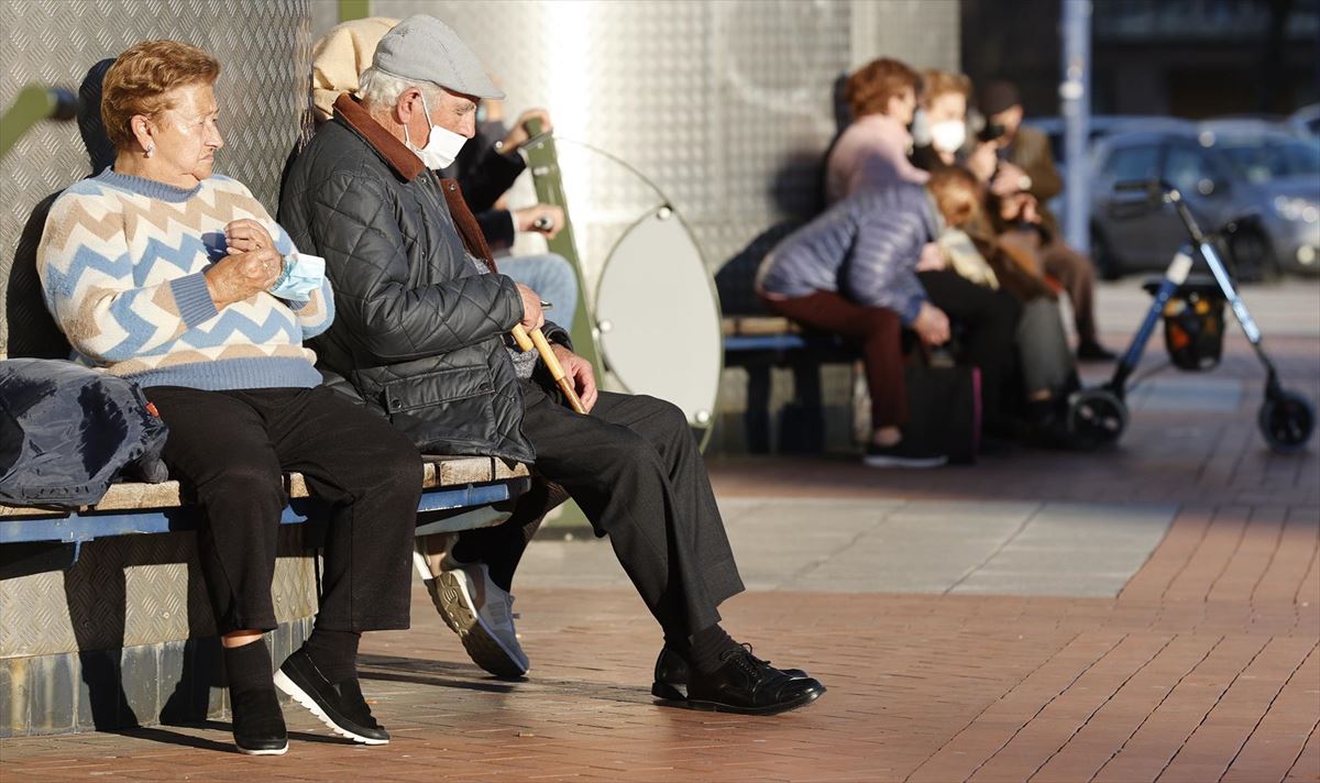 Las pensiones subirán, en 2023, el 8,5 %. Foto: EFE 