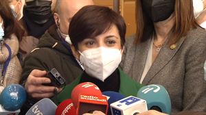 Isabel Rodríguez. Imagen obtenida de un vídeo de EITB Media.