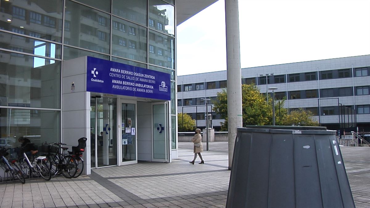 Imagen de archivo del centro de salud de Amara, en San Sebastián.