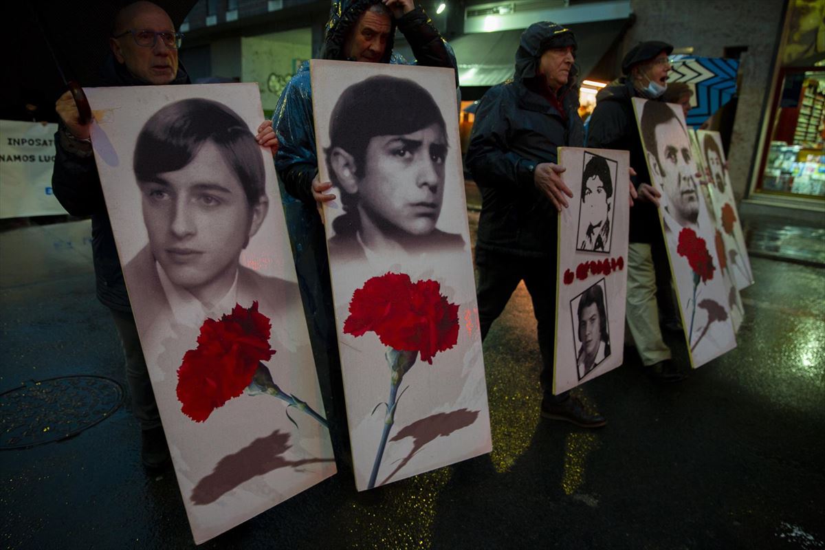 Víctimas del 3 de marzo. Foto: Efe