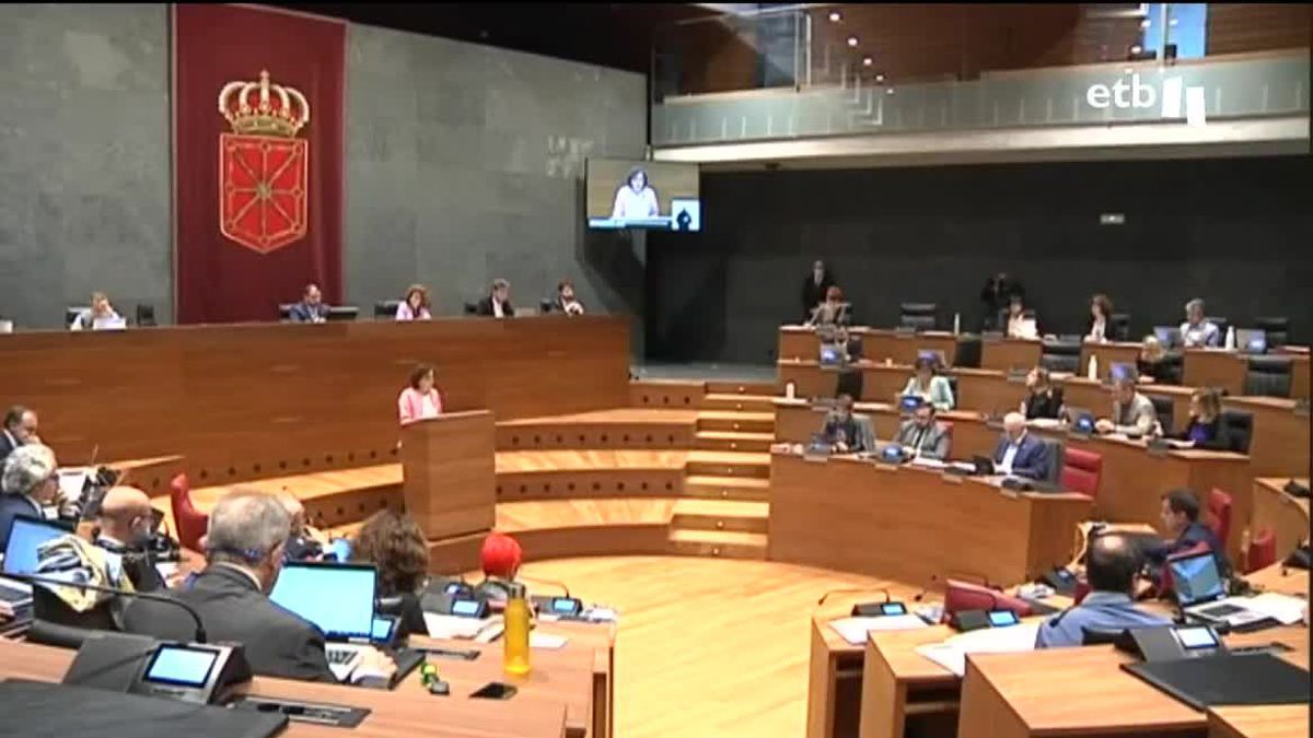 Parlamento de Navarra. Imagen: EITB Media