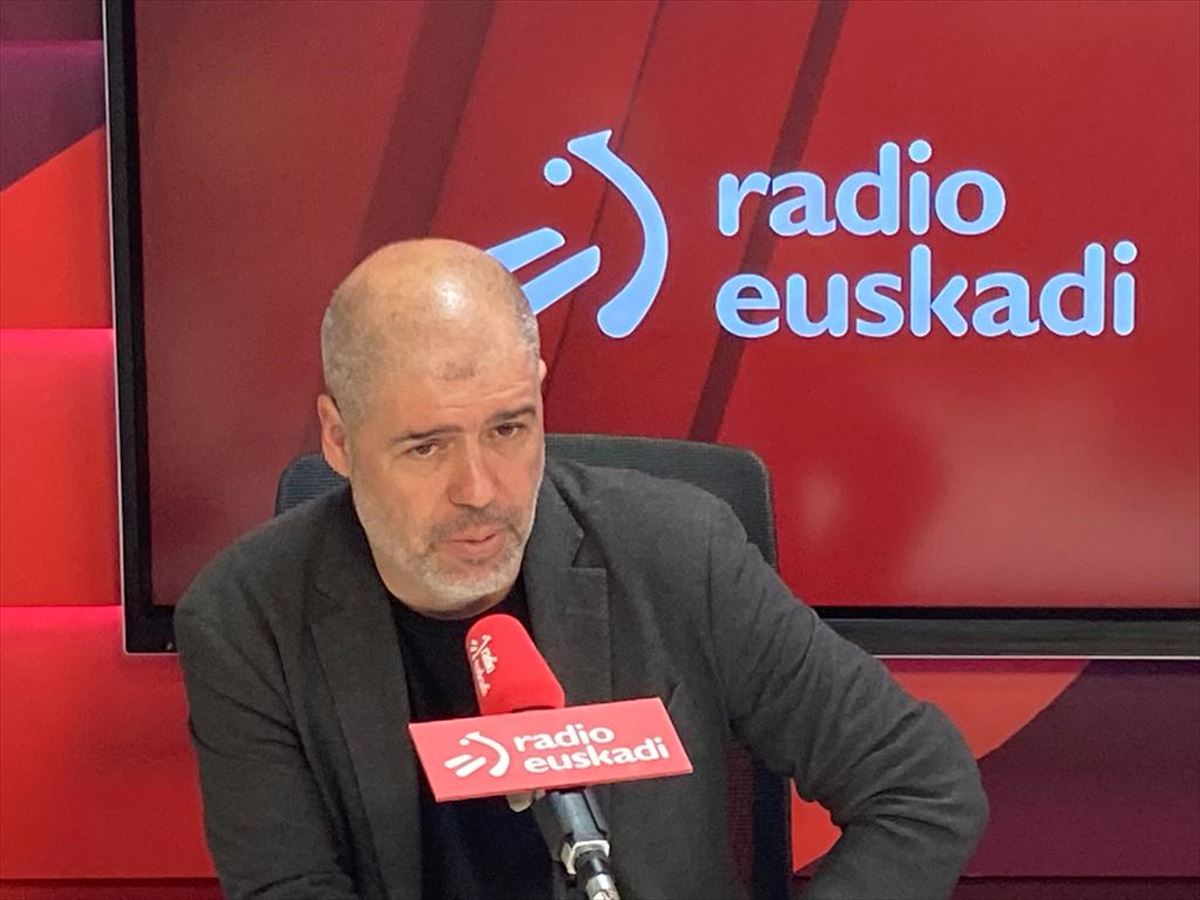 El secretario general de CCOO, Unai Sordo, en Radio Euskadi