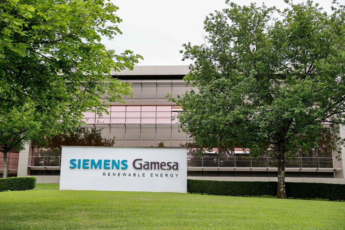 Siemens Gamesa, Zamudion (Bizkaia). Argazkia: EFE