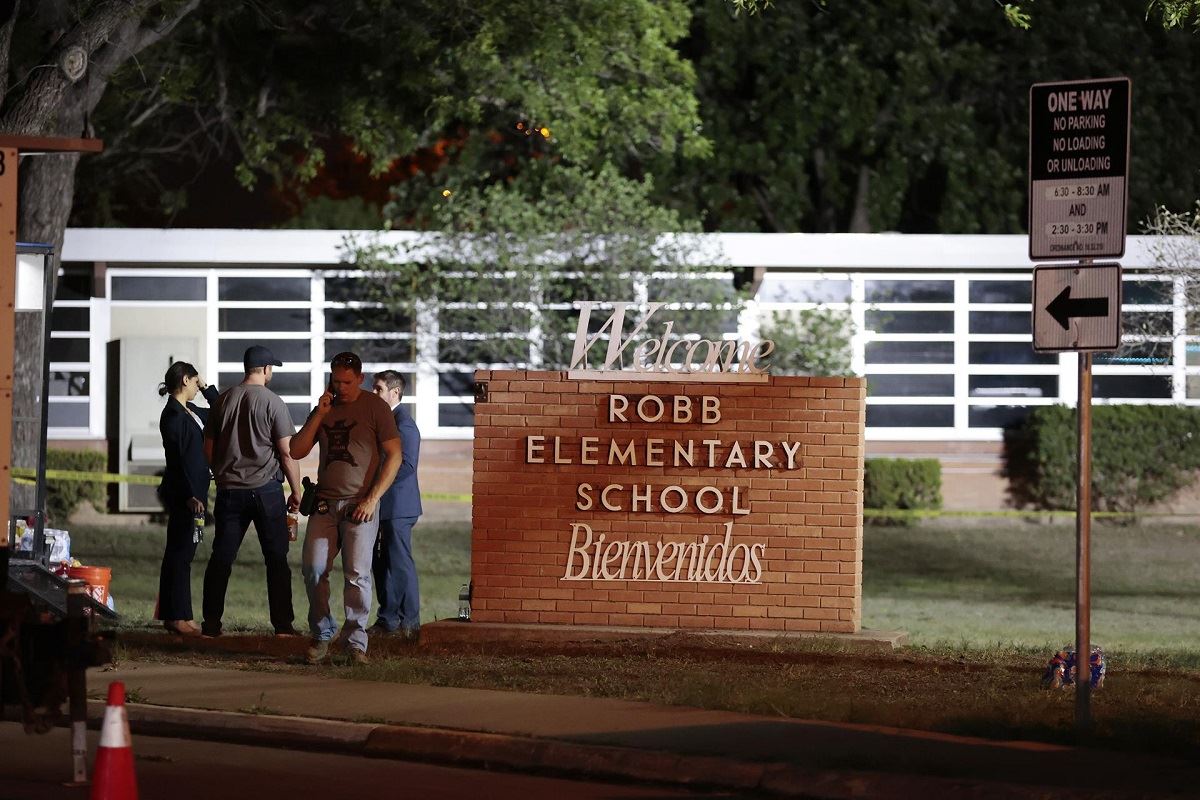 Colegio de Educación Primaria en Uvalde (Texas) donde ha tenido lugar el tiroteo