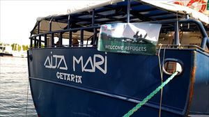 El buque Aita Mari. Imagen obtenida de un vídeo de EITB Media