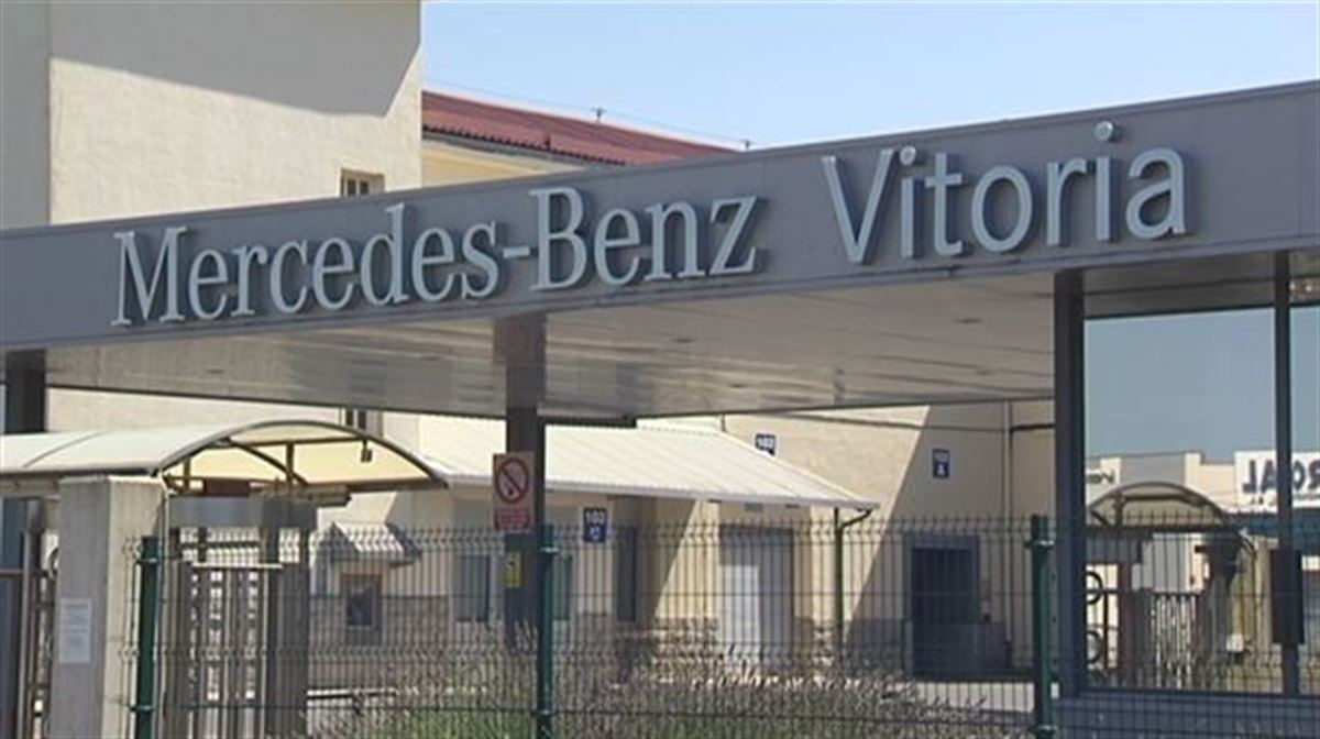 La planta de Mercedes-Benz en Vitoria-Gasteiz. 