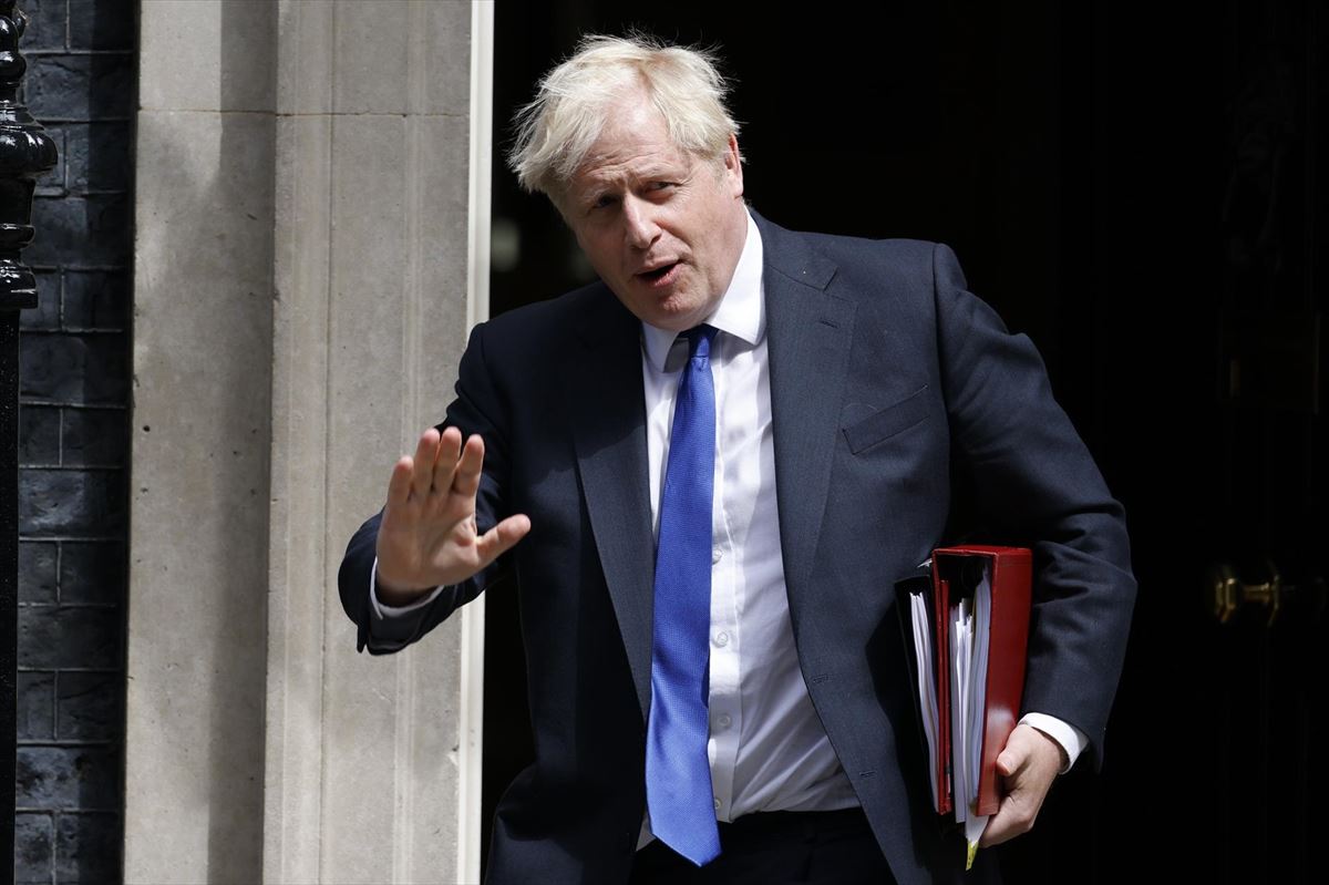 Boris Johnson en una foto de archivo. Foto: EFE
