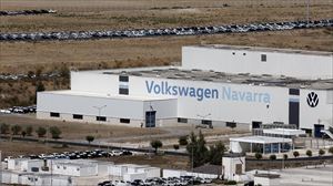 La planta de Landaben de VW Navarra