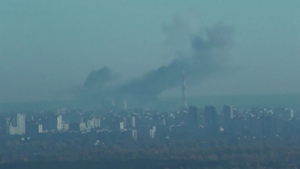 Kiev. Imagen obtenida de un vídeo de Agencias.
