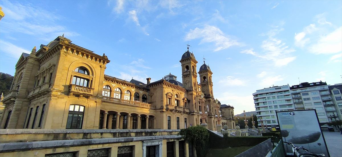 Ayuntamiento de San Sebastián. Foto del usuario de eitb.eus Jon Hernández Utrera.