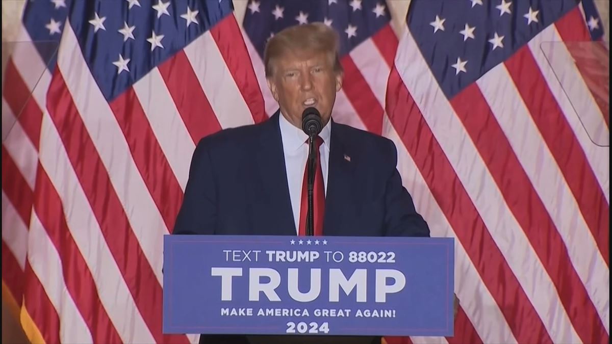 Donald Trump. Imagen obtenida de un vídeo de Agencias.